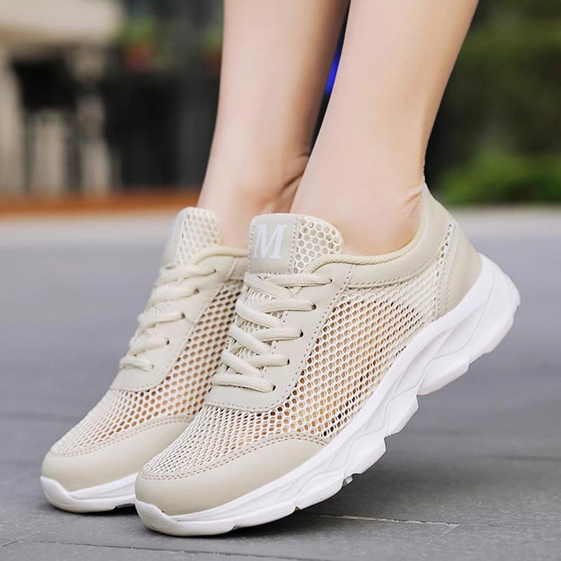 Luxury Lifestyle Japan - Mùa Hè Thoáng Khí Sneakers Nữ